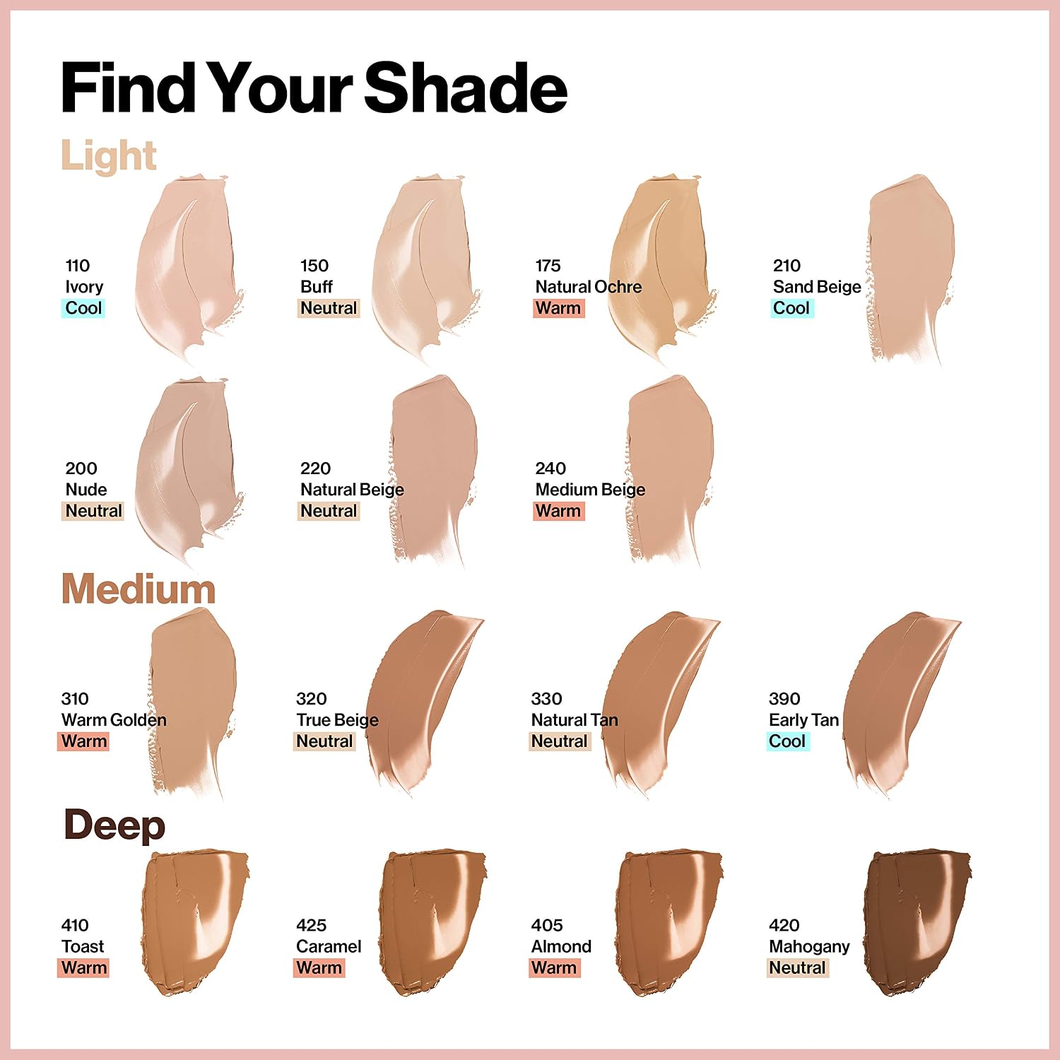 Revlon Colorstay Full Cover Longwear Matte Foundation, Heat & Sweat Resistant Lightweight Face Makeup, 200 Nude, 1.0 Fl Oz