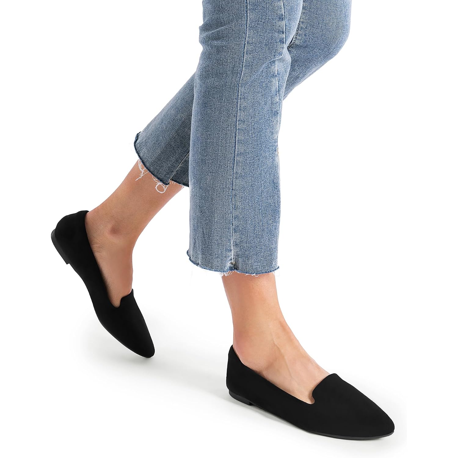 Dream Pairs Women'S Pointed Toe Slip-On Dressy Flat Shoes Comfortable Business Casual Dress Shoes For Office Work