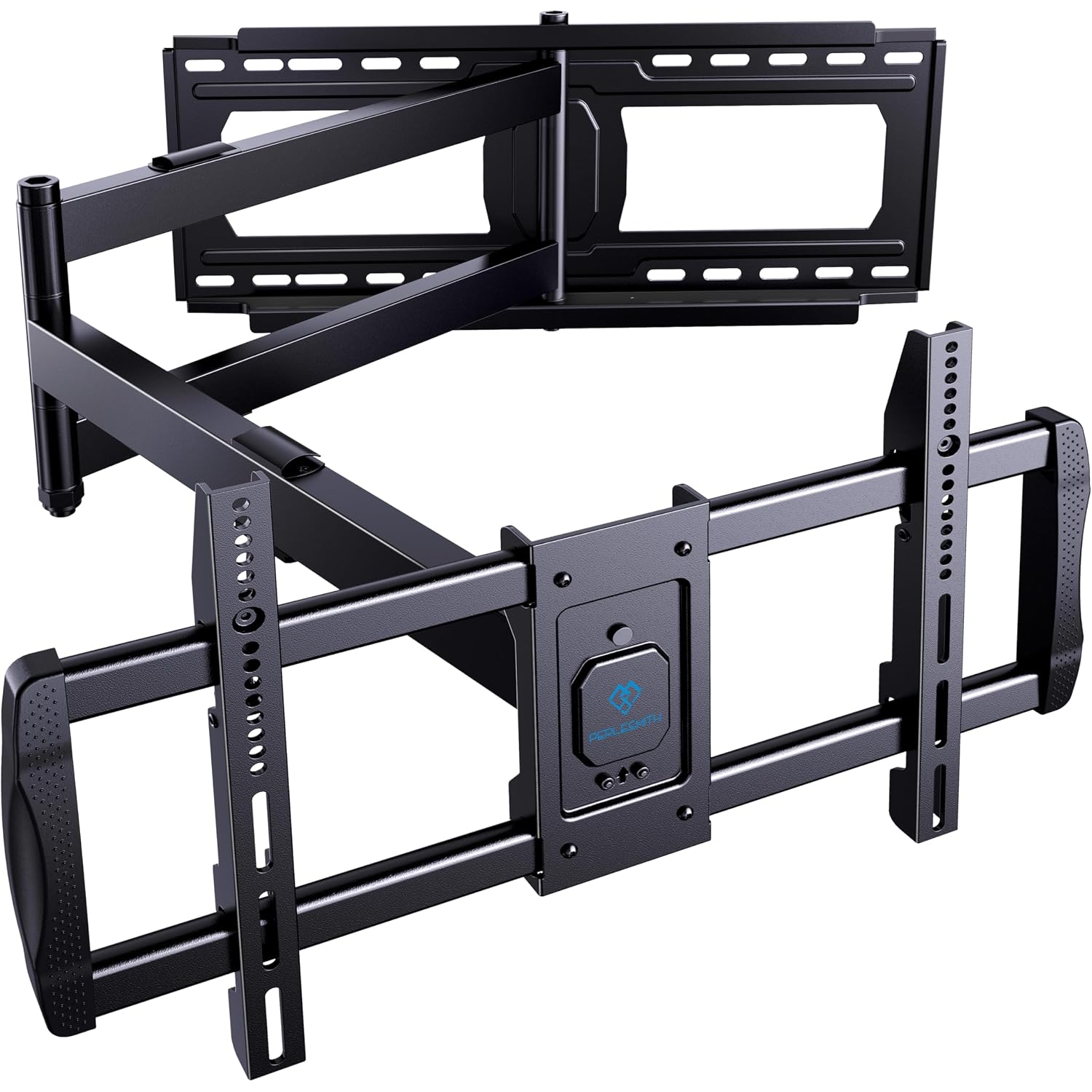 Perlesmith Long Arm Tv Wall Mount For 42-90 Inch Tvs, Full Motion Tv Mount With 42.72 Inch Extension Articulating Arm Swivel And Tilt, Max Vesa 800X400Mm, Holds Up To 150 Lbs, 16”,18”, 24” Studs