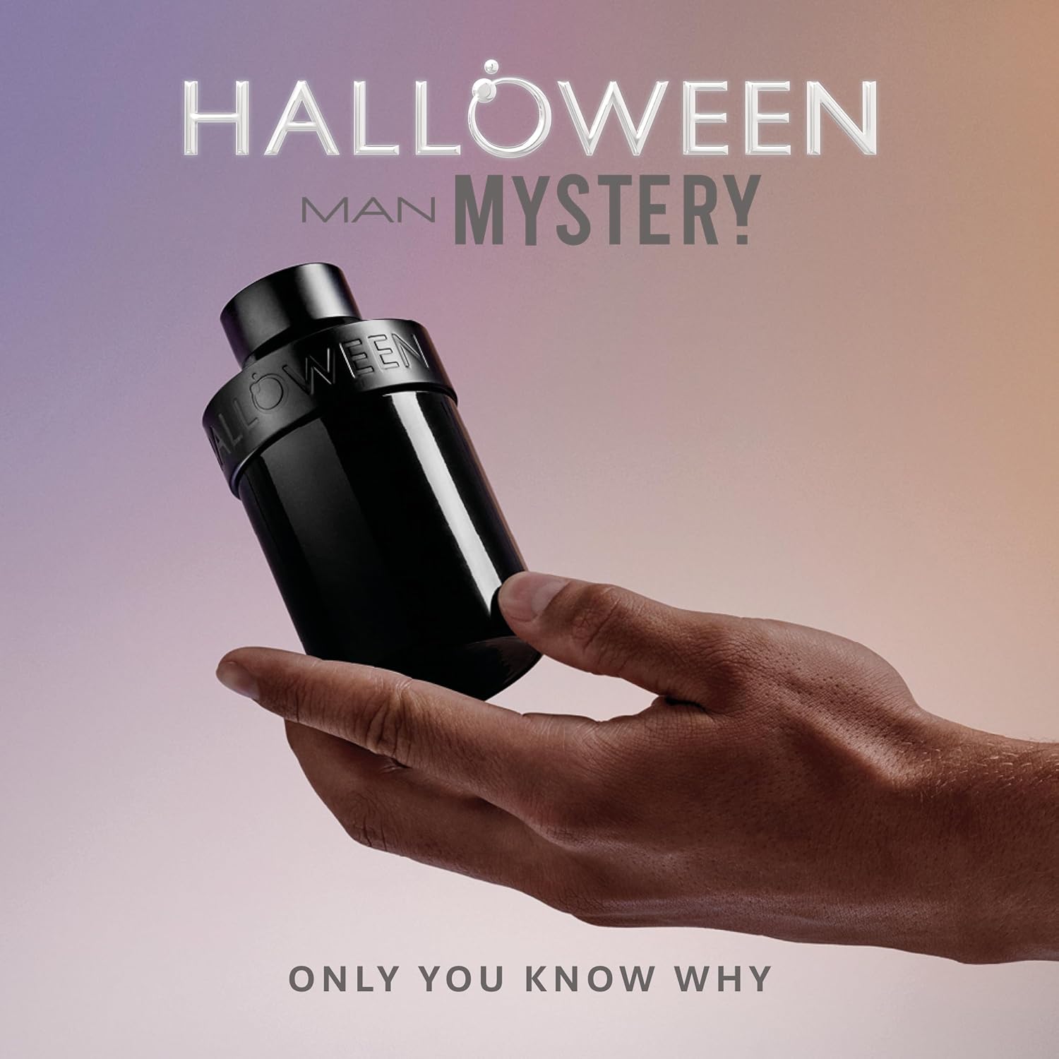 Halloween Man Mystery Eau de Parfum, Fruity and Fresh Spicy Perfume with Pepper, Lavender, and Mandarin Notes, Aromatic Everyday Fragrance, Long-Lasting Scent