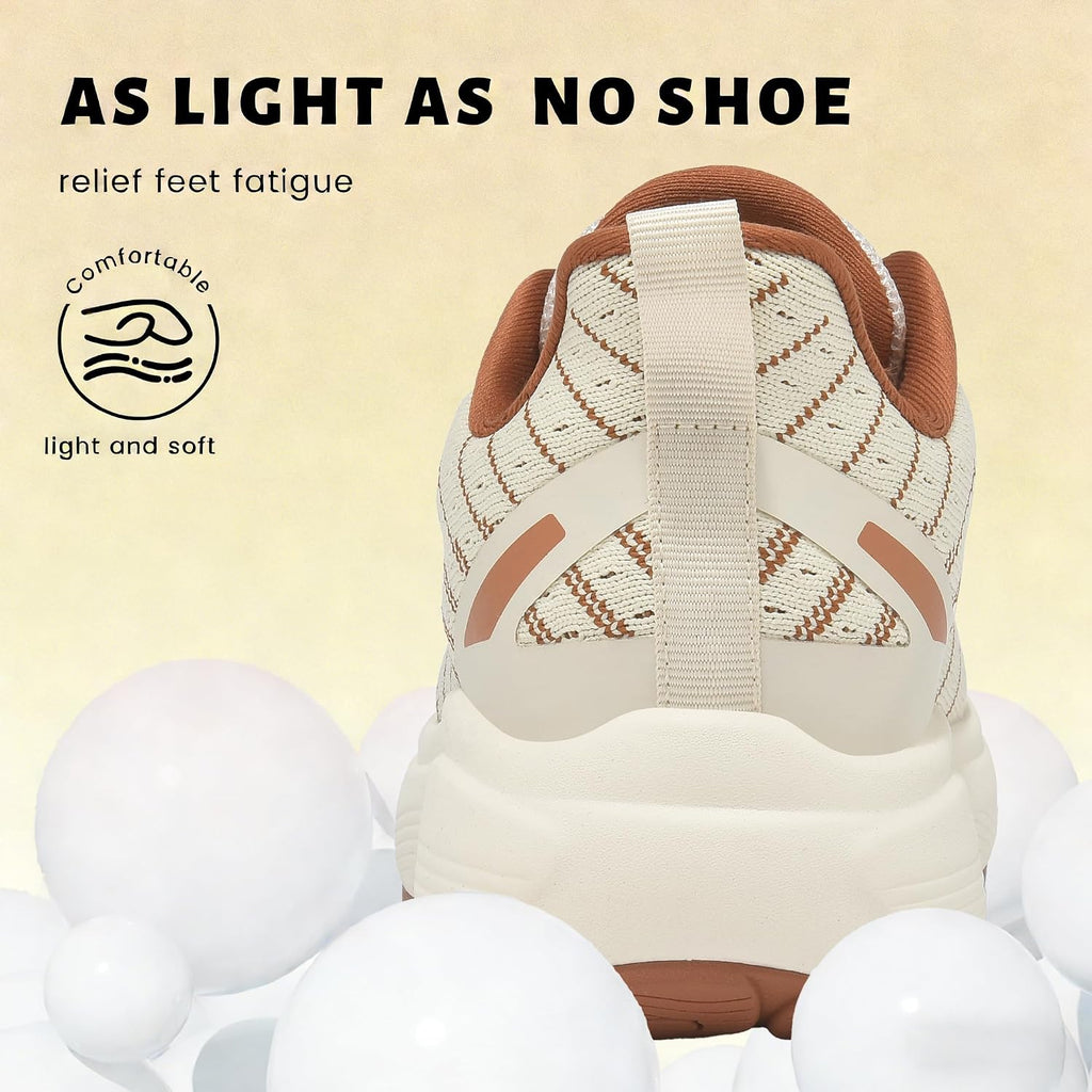 Women'S Walking Shoes Slip On (Runs Large: Order Size Down) Comfortable Rebound Running Tennis Shoes Lightweight Breathable Non Slip Supportive Casual Athletic Fashion Sneakers