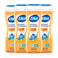 Dial Body Wash, Pamper & Indulge Marula Oil, 16 Fl Oz (Pack Of 4), Hydraclean Complex & Vitamin E, Gentle, Leaves Skin Feeling Nourished, Dermatologist-Tested, No Parabens & Sulfates