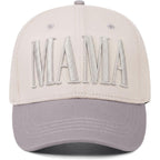 Womens Mama Trucker Hat, Vintage Embroidered Mom Baseball Cap, Trendy New Mama Gifts For Women