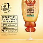 Garnier Whole Blends Honey Treasures Repairing Shampoo, For Dry, Damaged Hair, 3 Fl Oz (Travel Size), 1 Count (Packaging May Vary)