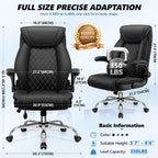 Executive Office Chair, Big And Tall Ergonomic Computer Desk Chair Black