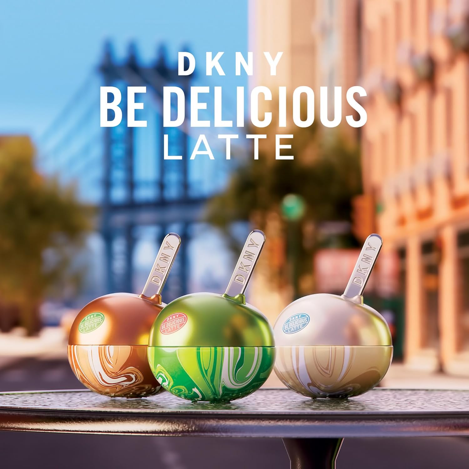 DKNY Be Delicious Latte Pistachio Eau de Parfum Perfume Spray For Women, 1.7 Fl. Oz.