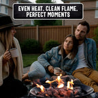 7Lb Natural Volcanic Lava Rocks For Gas Fire Pit & Grill – Stones For Indoor/Outdoor Propane Fireplaces – Even Heat Distribution, Reduces Flare Ups Lava Rock By Fryoilsaver Co. (Pack Of 1)