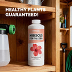 Hibiscus Fertilizer – Liquid Plant Food For More Blooms, Vibrant Color & Healthy Tropical Growth, 8 Oz