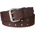 Dickies Men'S Double Prong Leather Work Belt – Fully Adjustable, Regular & Big And Tall Sizes