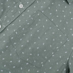 Dubinik® Mens Short Sleeve Button Down Shirts 100% Cotton Plaid Men'S Casual Button-Down Shirts With Pocket