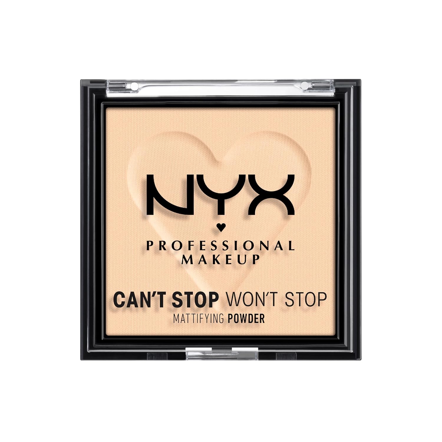 Nyx Professional Makeup Can'T Stop Won'T Stop Mattifying Pressed Powder - Light