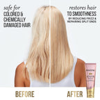 Pantene Keratin Leave-In Conditioner With Argan Oil, Protein Treatment For Dry, Damaged & Color-Treated Hair, Repairs Split Ends & Protects From Damage, Formaldehyde-Free, 8.4 Fl Oz