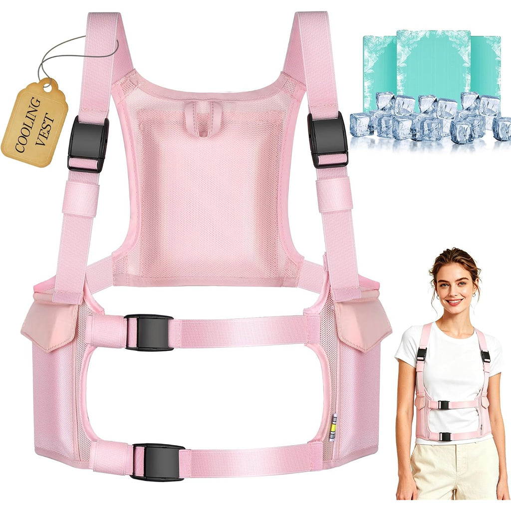 Cooling Vest For Women Men: Lightweight Ice Vest Summer Essentials For Garden Outdoor Sports Mother Father Day Gift