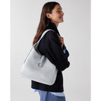 Kate Spade New York Women'S Deco Pebbled Leather Large Shoulder Bag