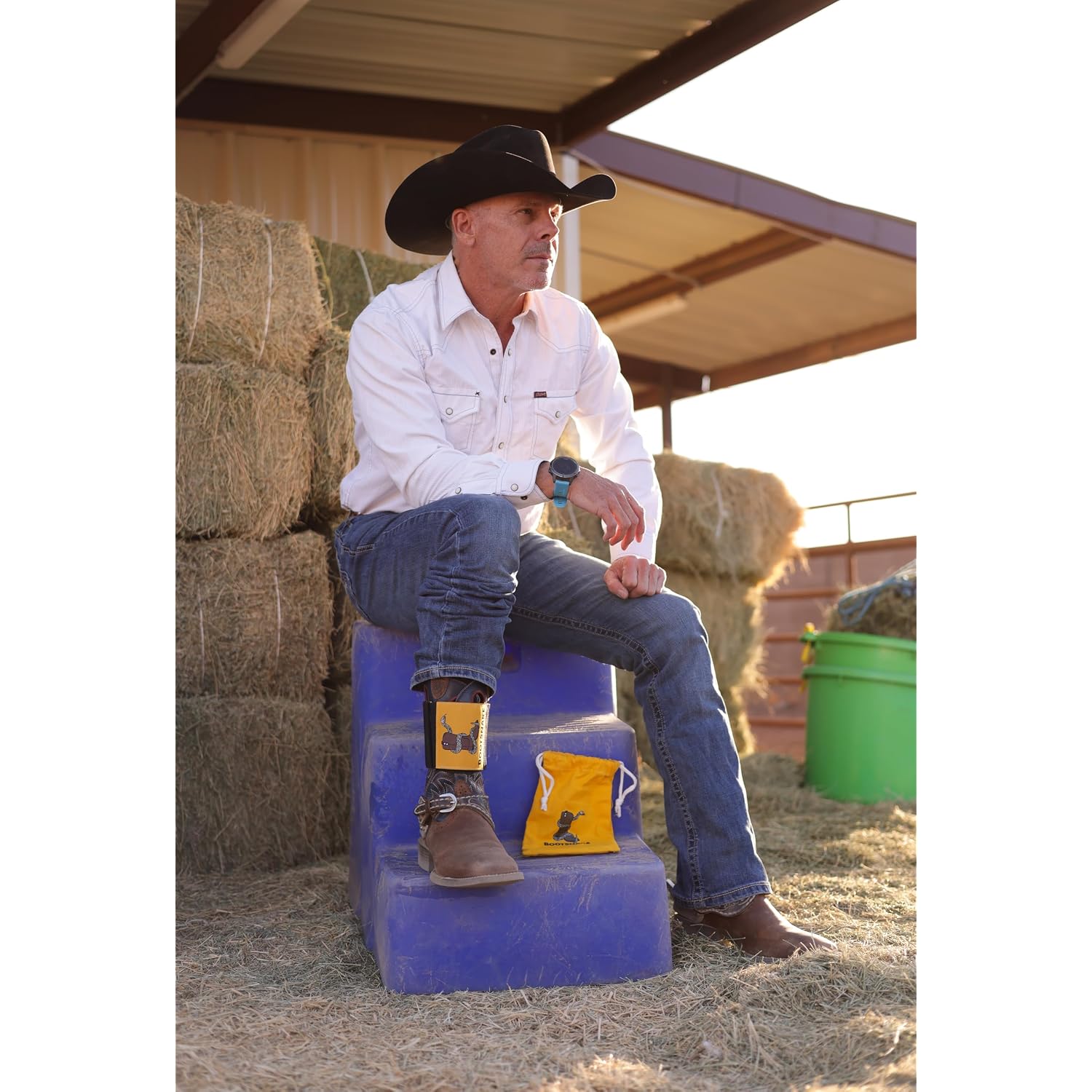 Bootsnake Cowboy Boot Accessory Strap, Reduces Boot Lines, Keeps Pant Legs Smooth, Blocks Dirt And Debris