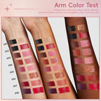 HOSAILY Lip Liner Gloss Lip Combo Set, 2 in 1 Lip Duo Natural Nude Brown Lip Liner Lipstick Glossy Nourishing Toffee Lip Gloss Kit, Smooth Quick Fuller Plumping Juicy Lip Makeup for Women06#Caramel