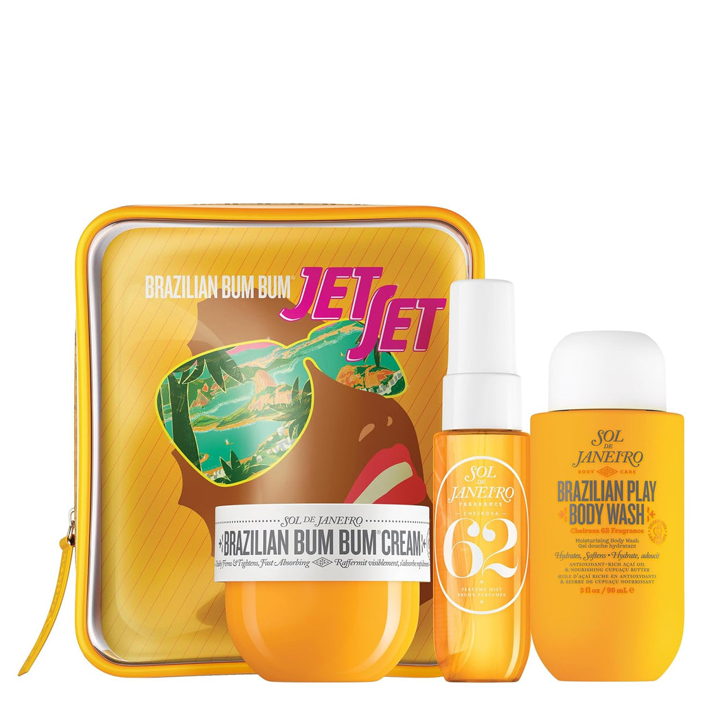 Sol De Janeiro Jet Set | Travel Shower Kit | $40 Value