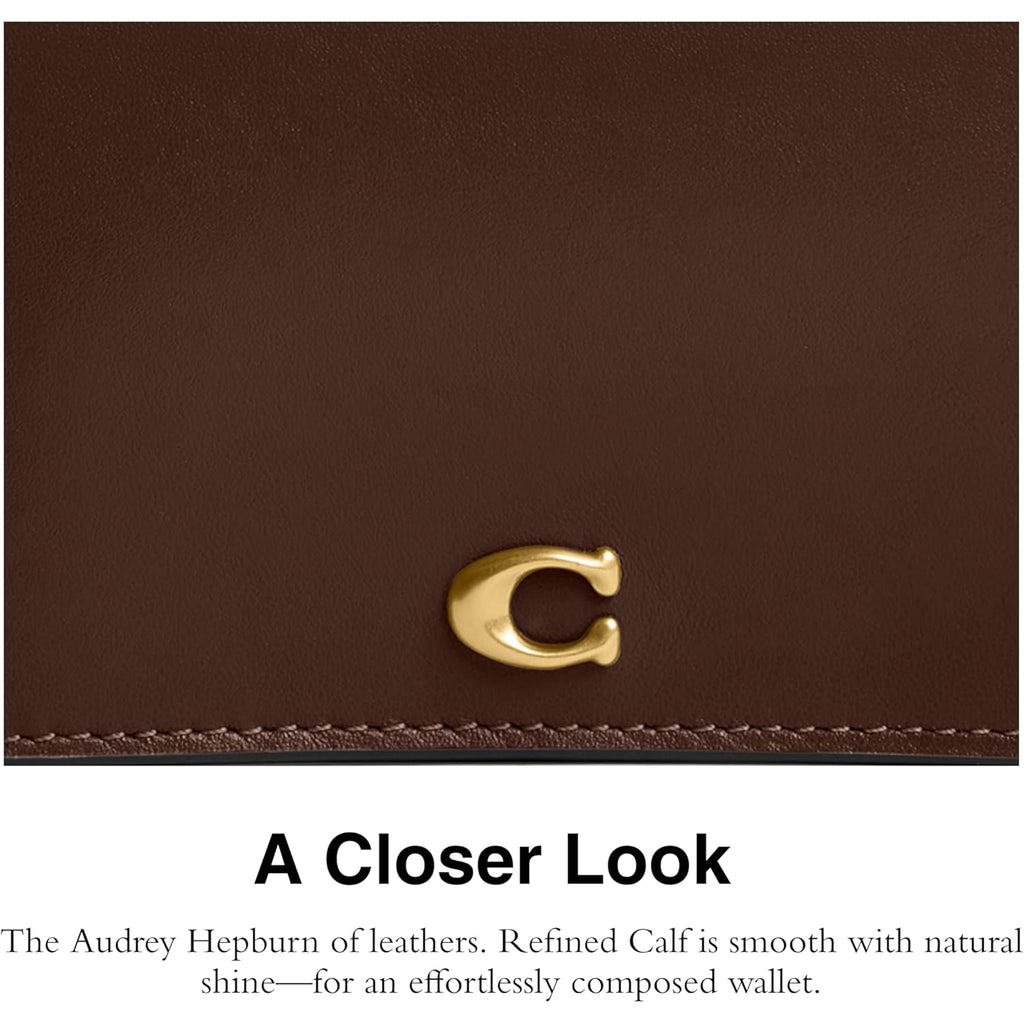 Refined Calf Leather Essential Slim Card Case