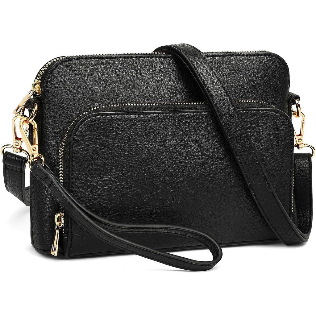 Crossbody Bag For Women - Pu Leather Shoulder Bag Trendy Small Crossbody Purse Bag For Travel Work Party