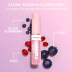COVERGIRL Clean Fresh Yummy Lip Gloss, Sheer, Natural Scents, Vegan Formula - 500 Havana Good Time, 0.33 fl oz
