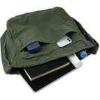 Canvas Hobo Crossbody Shoulder Tote Bag For Women And Men W/Multi-Pocket Casual Purse Messenger Bags Travel Work