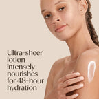 Aveeno Daily Moisturizing Sheer Hydration Fragrance-Free Lotion With Prebiotic Oat For Dry Skin, Lightweight, Non-Greasy And Fast-Absorbing Body Lotion Nourishes Skin With 48-Hour Moisture, 18 Fl Oz
