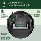Irobot Roomba 105X Robot Vacuum, Smart Lidar Mapping, 70X Power‑Lifting Suction, Custom Room Cleaning, App & Voice Control, Auto Recharge, Great For Homes With Pets & Kids
