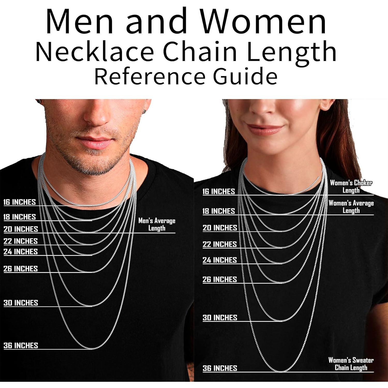 ASHINE 925 Sterling Silver Box Chain Necklace for Women, 1mm 0.8mm Replacement Link Chain for Pendants, Dainty & Sturdy Necklace Available in 16-36 Inch