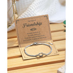 Tarsus Love Knot Friendship Bracelets, Best Friend Mothers Day Birthday Galentines Valentines Christmas Jewelry Friendship Gifts for Women Bff Bestie