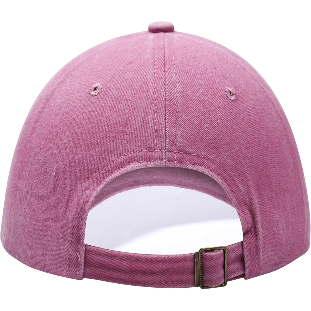 Unisex Vintage Washed Distressed Baseball Cap Twill Adjustable Dad Hat