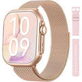 Smart Watch for Women Men Fitness: Smart Watch for iPhone&Android Bluetooth Call with SpO2 Sleep Heart Rate Monitor,IP68,Fitness Tracker with 120+Sport,Reloj Inteligente 30 Day+Battery Life, 2 Bands