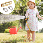 Hourleey 4 Pack Garden Hose Repair Kit, Hose Connector Repair Mender Kit With Stainless Clamp, Fits 3/4"-5/8" Water Hose Repair Fittings