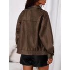 Prettygarden Faux Leather Jacket Women Bomber Motorcycle Zip Up Jackets Oversized Fall Fashion Outfits 2026 Winter Coats