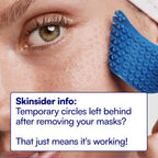 Bliss Pro™ Supercharged Eye Masks | Reusable Silicone Under Eye Patches For Depuffing, Locks In Skincare & Boosts Microcirculation, 1 Pair