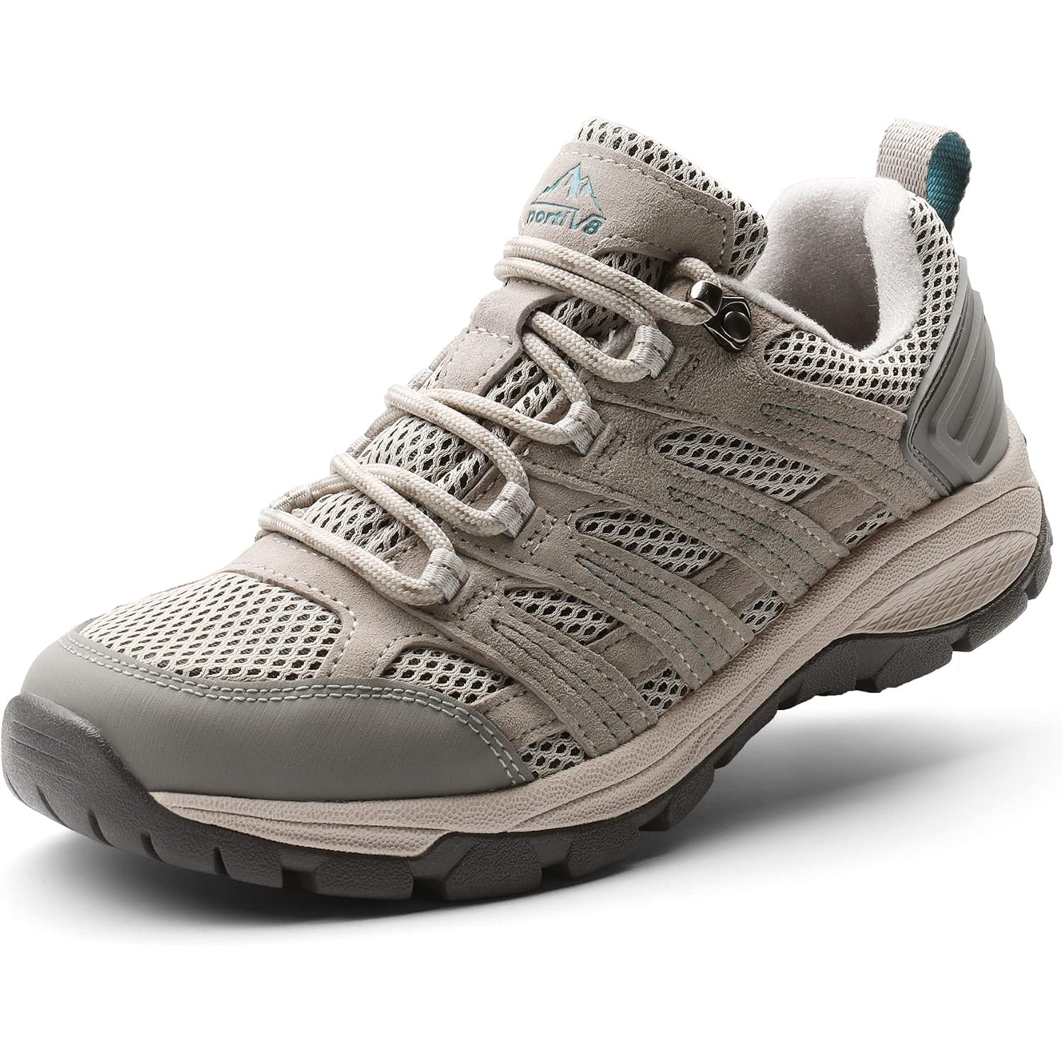 Nortiv 8 Women'S Hiking Shoes Lightweight Breathable Mesh Walking Sneakers Outdoor Work Shoes Wander