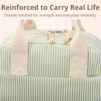 Lovelywind Lunch Box For Women Cute Lunch Bags For Women Lunch Tote Bags Reusable Insulated Lunch Box Large Capacity Reusable Insulated Cooler For Work Or Travel Gifts Or Beach