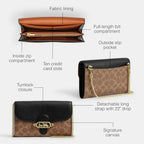 Coach Women's Signature Elle Hardware Chain Crossbody