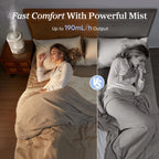 Levoit Top Fill Humidifiers For Bedroom, 2.5L Tank For Large Room, 28Db | Easy To Fill & Clean, Quiet Cool Mist Air Humidifier For Home Baby Nursery & Plants, Auto Shut-Off For Safety, 25H Lasting