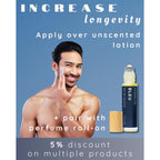 Kailuna Co. Bleu for Men Natural Hair & Body Mist Spray, Pure Essential and Fragrance Oils, Alcohol-Free, Handmade in California, 0.5Fl Oz