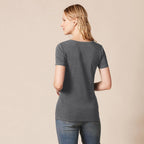 Amazon Essentials Women's Regular-Fit Short-Sleeve V-Neck T-Shirt, Multipacks