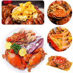 6Pcs Crab Legs Crackers - Crackers Picks Tools Set | For Lobster, Crab, Crawfish, Prawns, Shrimp, Easy Opener, Shellfish Picks Knife, Seafood Tools