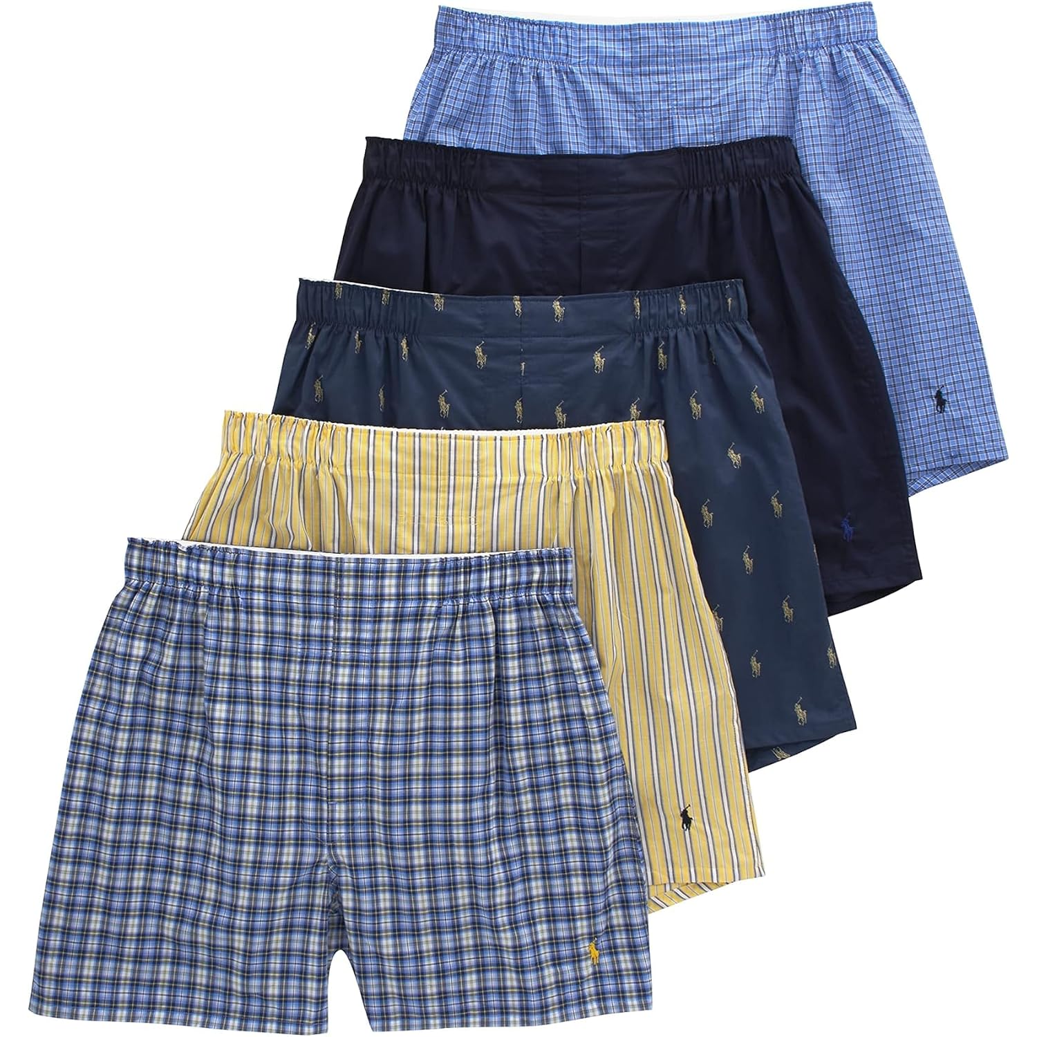 Polo Ralph Lauren 5-Pack Classic Fit Woven Boxers