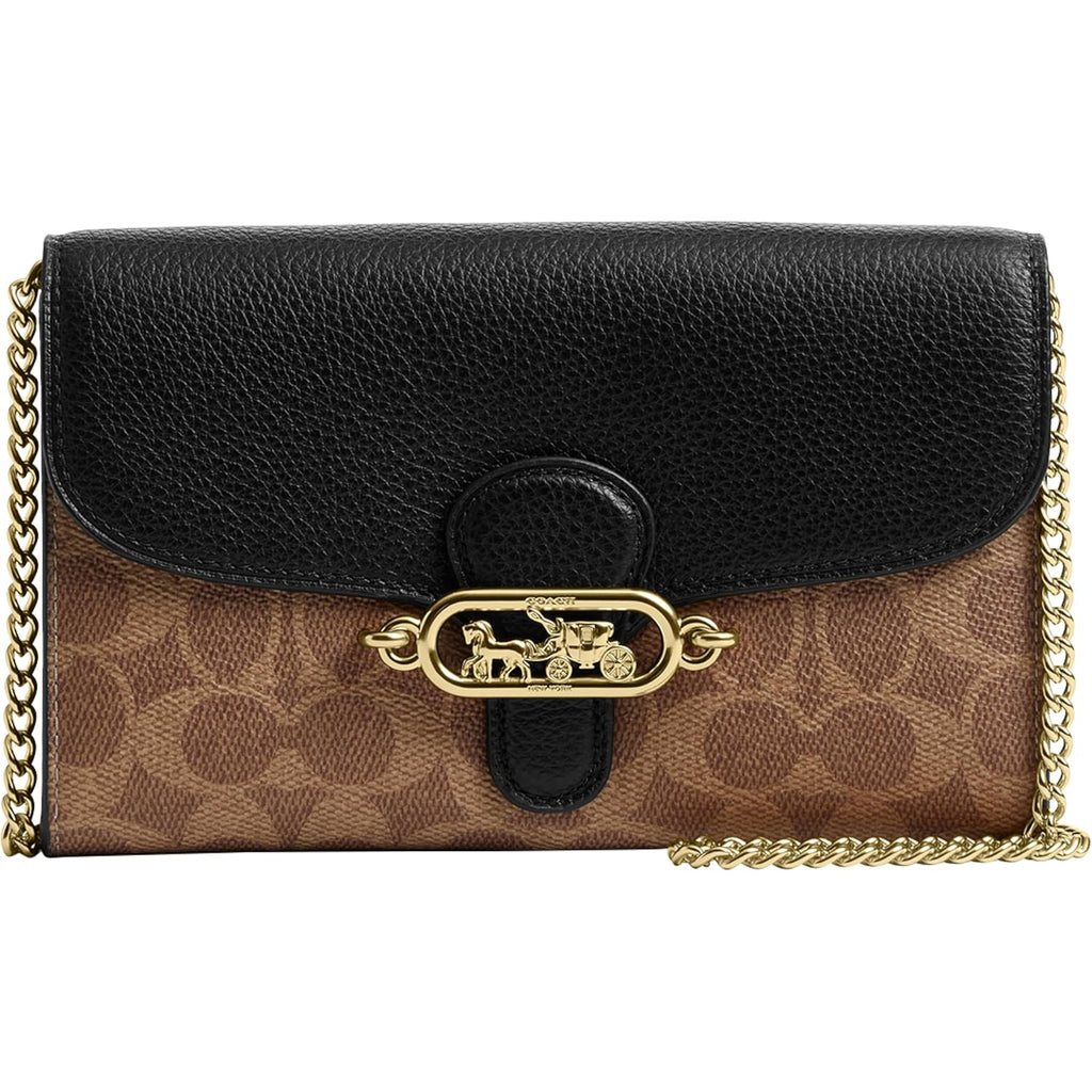 Coach Women's Signature Elle Hardware Chain Crossbody