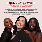 The Lip Bar - Nonstop Liquid Matte Lipstick Mini 2-Pack, Bawse Lady (Blue Red) + Rich Auntie (Deep Berry) - High Pigment - One Swipe - Long Lasting - Jojoba Oil & Vitamin E - Vegan - .05 fl oz each
