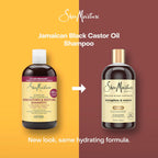 Sheamoisture Strengthen And Restore Shampoo Pure Jamaican Black Castor Oil For Damaged Hair To Cleanse And Nourish Hair 13 Fl Oz