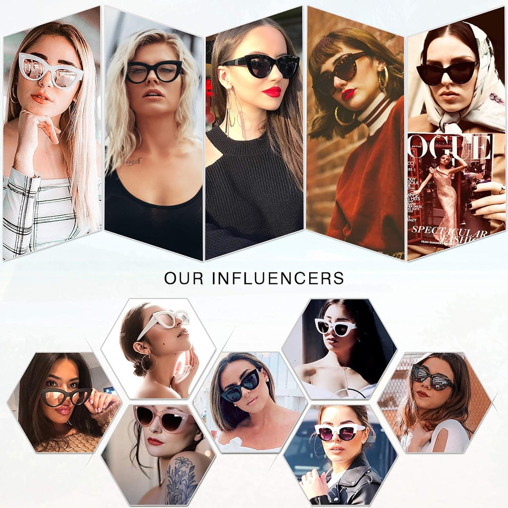 Sojos Retro Small Vintage Cat Eye Sunglasses For Women Cute Fashion Uv400 Sunnies Sj2939