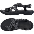 Viakix Womens Walking Sandals: Cute Stylish Comfy Athletic Sport Outdoor Hiking Sandal For Trekking Water Wide Width Beach