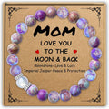 Sereney Mothers Day Gifts for Grandma Mom Bonus Mom, Grandma Bracelet as Grandmother Mothers Day Gifts, Bonus Mother Tree of Life Bracelet as Birthday Gift,Sister Bracelets for Women as Sister Gift