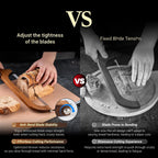 Sourdough Bread Knife,Bread Slicer For Homemade Bread,Adjustable Blade Tightness For Even Slicing, Serrated Knife,Wooden Bread Cutter With Bow Design (1, Brown)