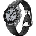 Strap For Omega X Swatch Moonswatch Watch 20Mm,Folding Buckle Lunar Soil Texture Band Compatible Omega Swatch Moonswatch Speedmaster,Curved No Gap Replacement Strap For Men Women